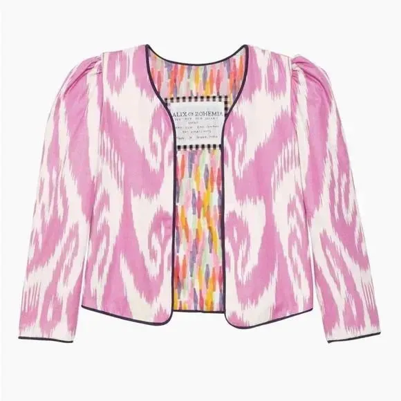 Pink & Cream Jacket - S