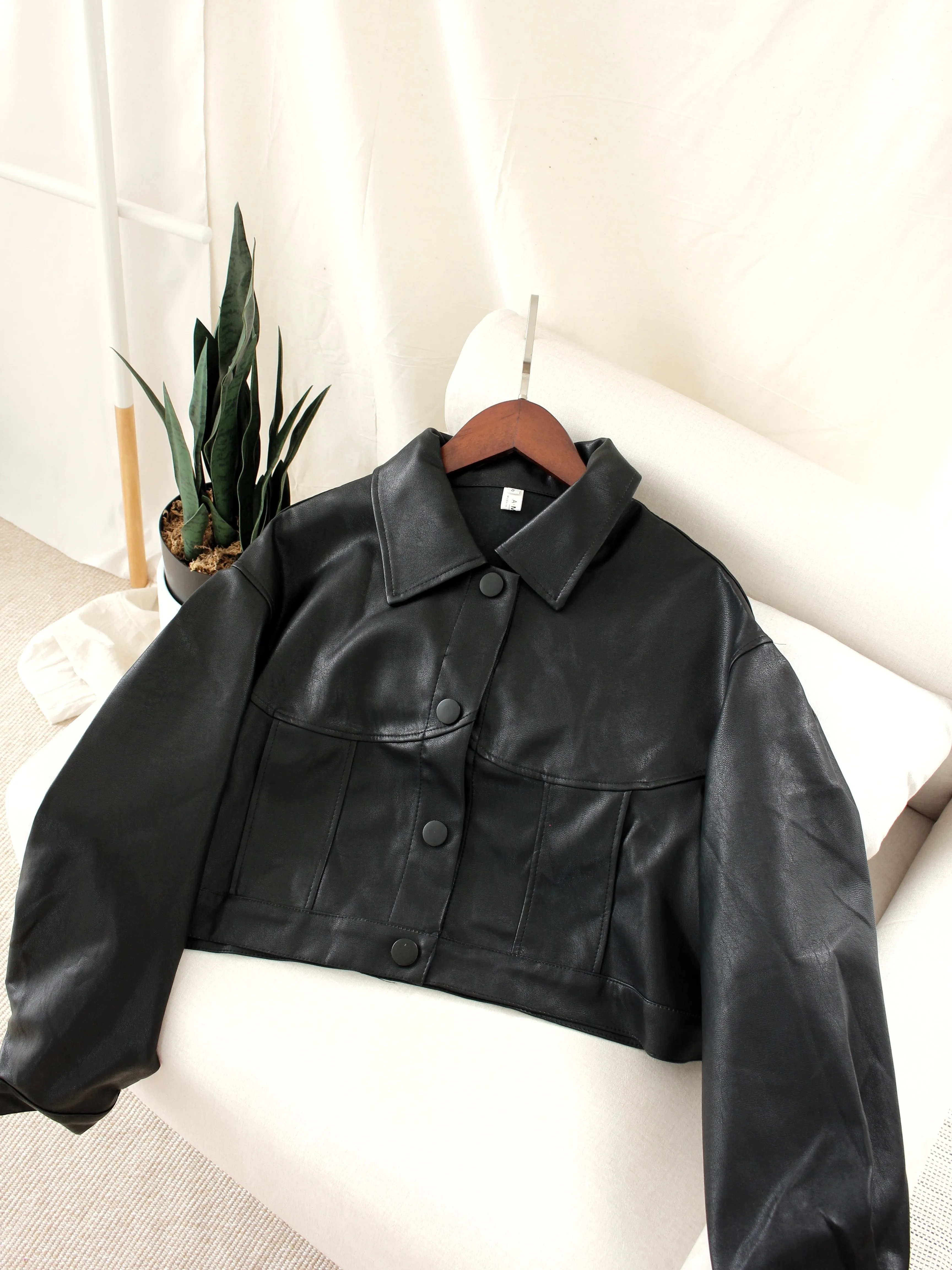 PU LEATHER JACKET