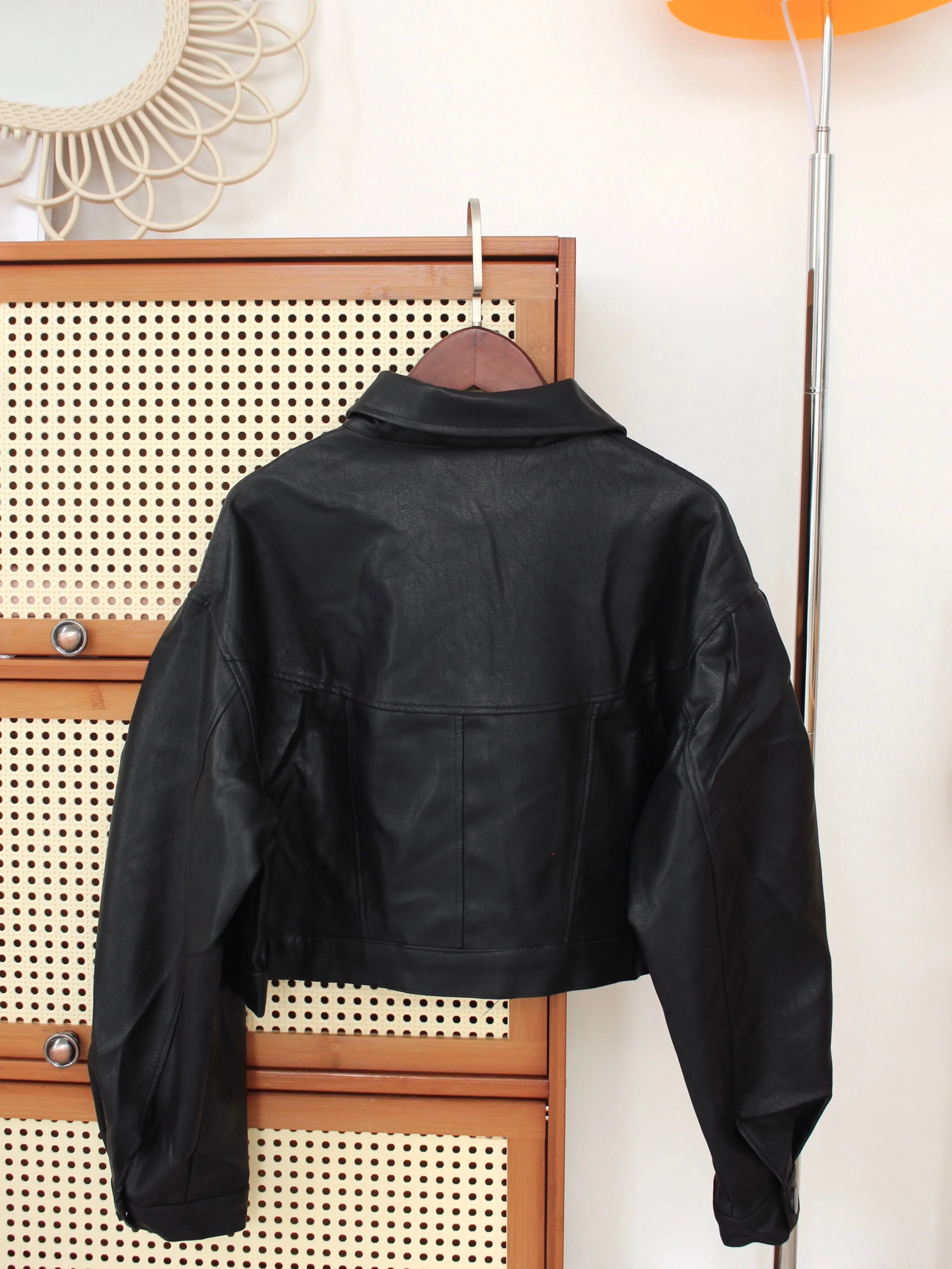 PU LEATHER JACKET