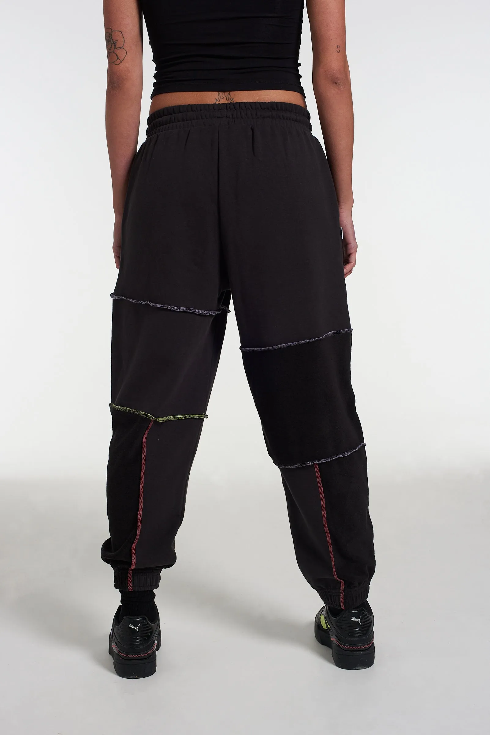 PUMA x The Ragged Priest Black Jersey Sweatpants