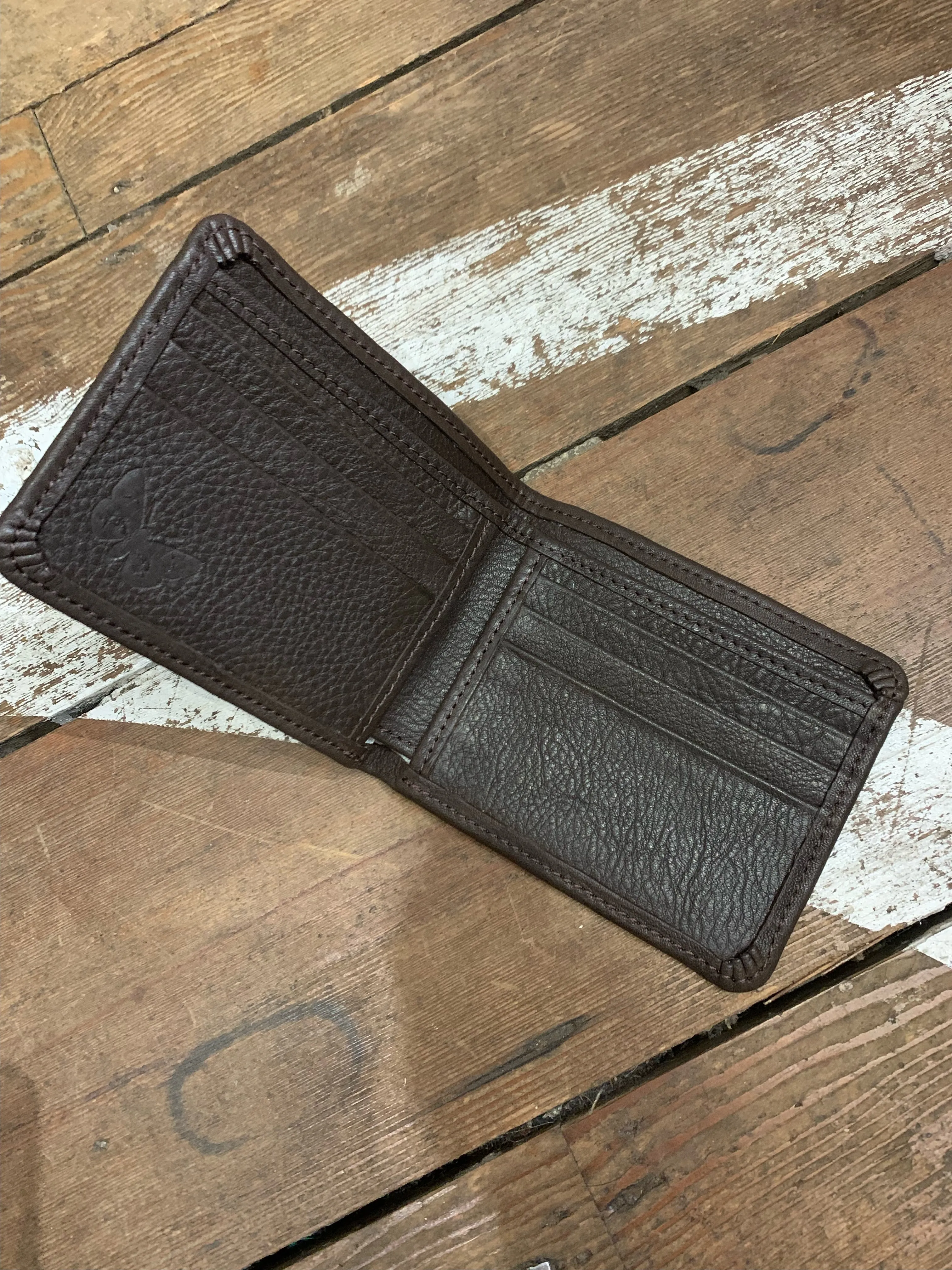 Regent - Billfold Wallet - Canvas & Leather - Orange