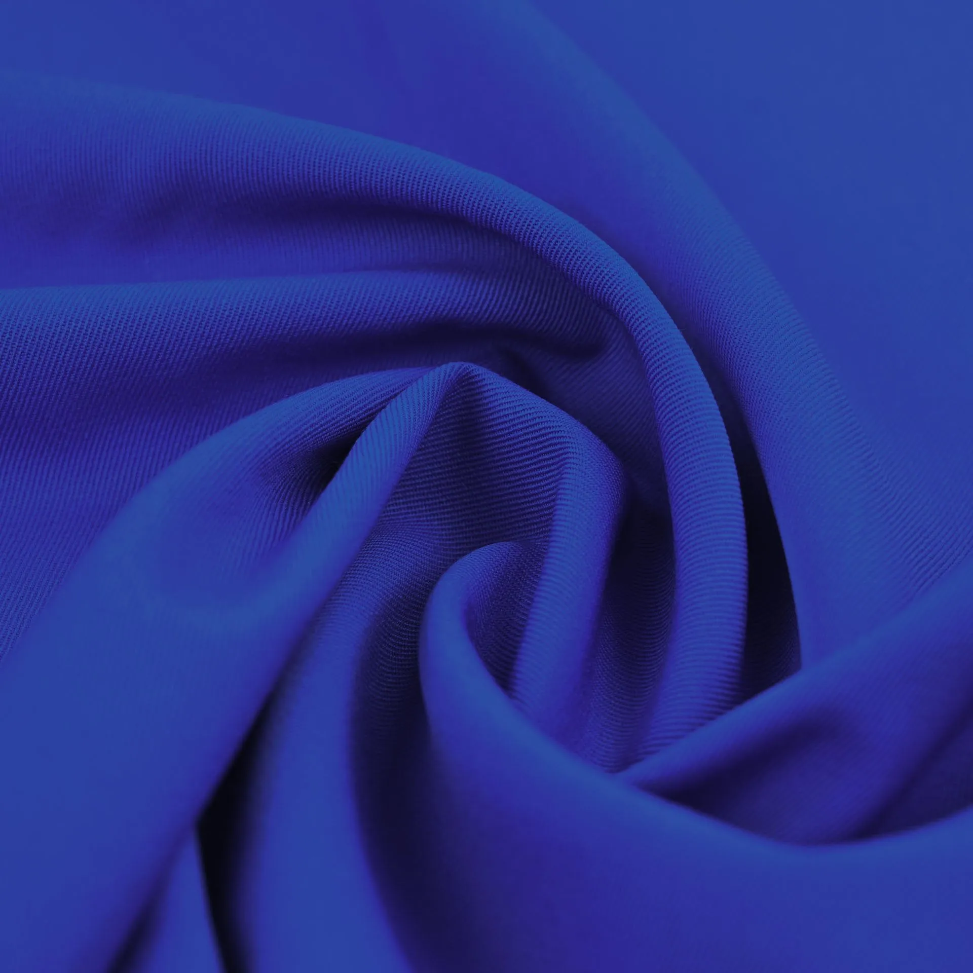 Royal Blue Twill Fabric 4607