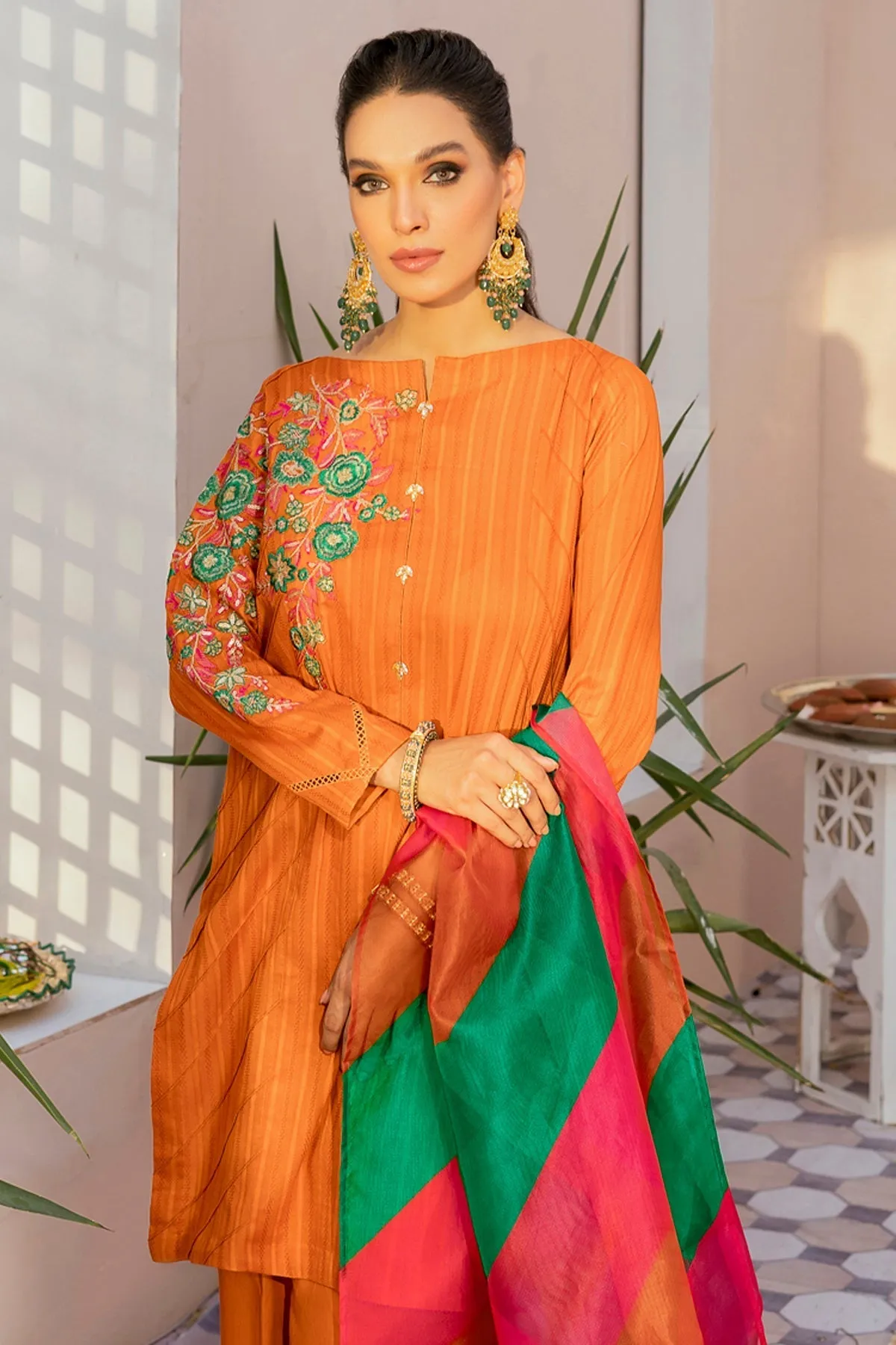 Shurooq Festive Luxury Pret Stitched Collection – Nargis