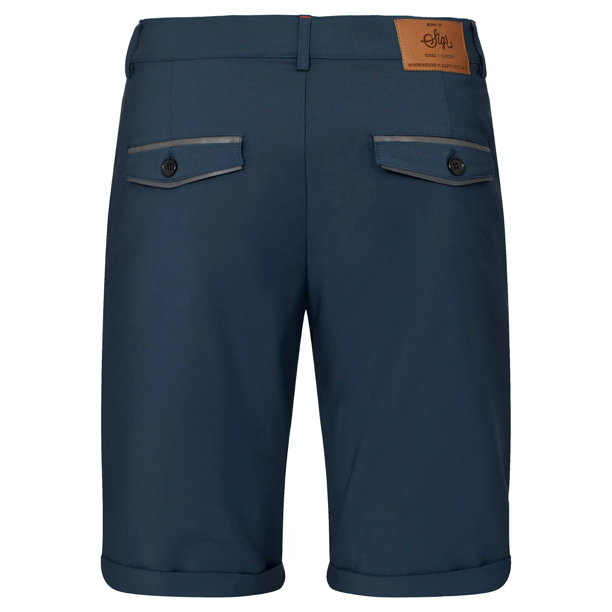 Strandvägen Men's Petrol Blue Cycling Chino Shorts