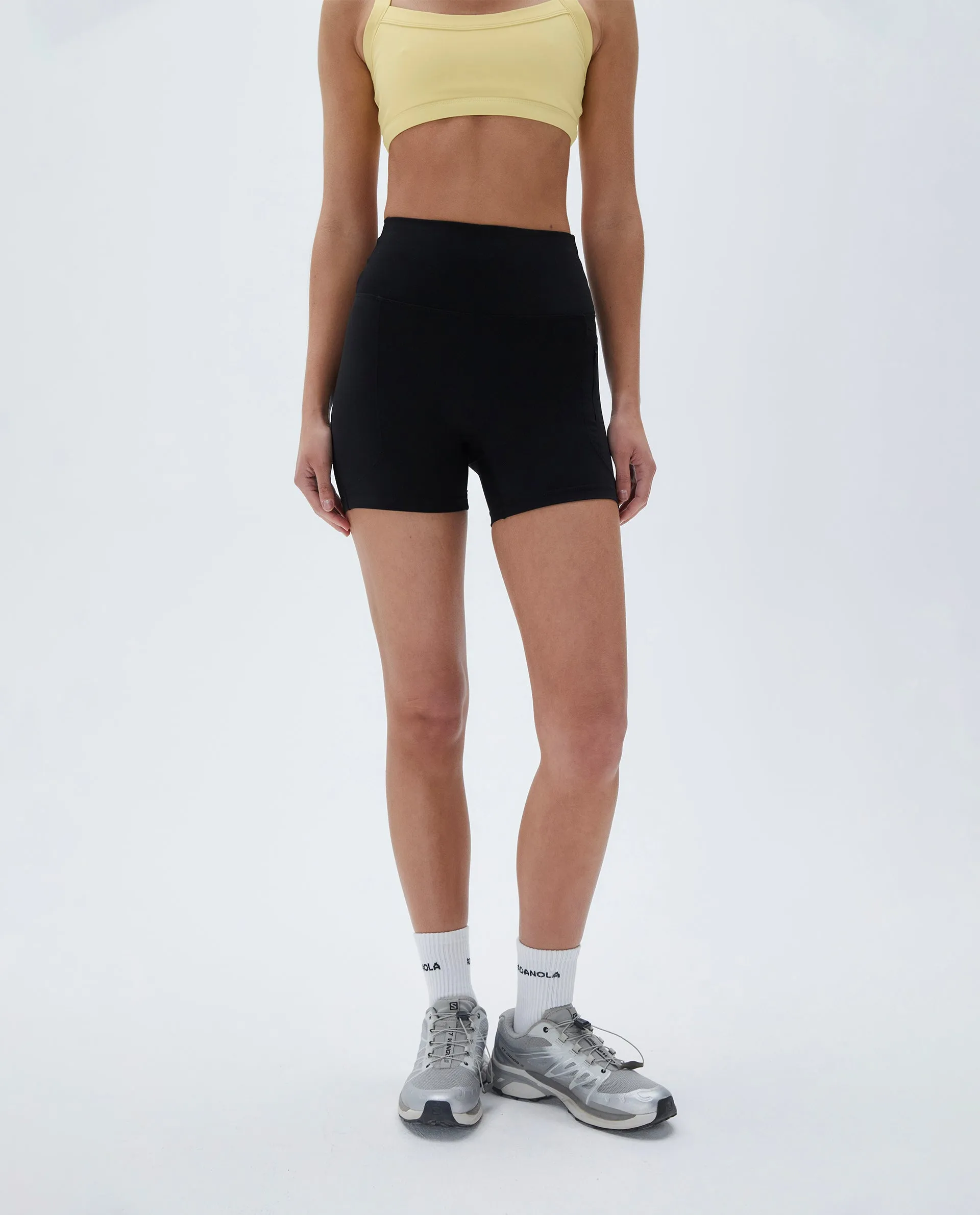 Ultimate Ultra Crop Pocket Short - Black