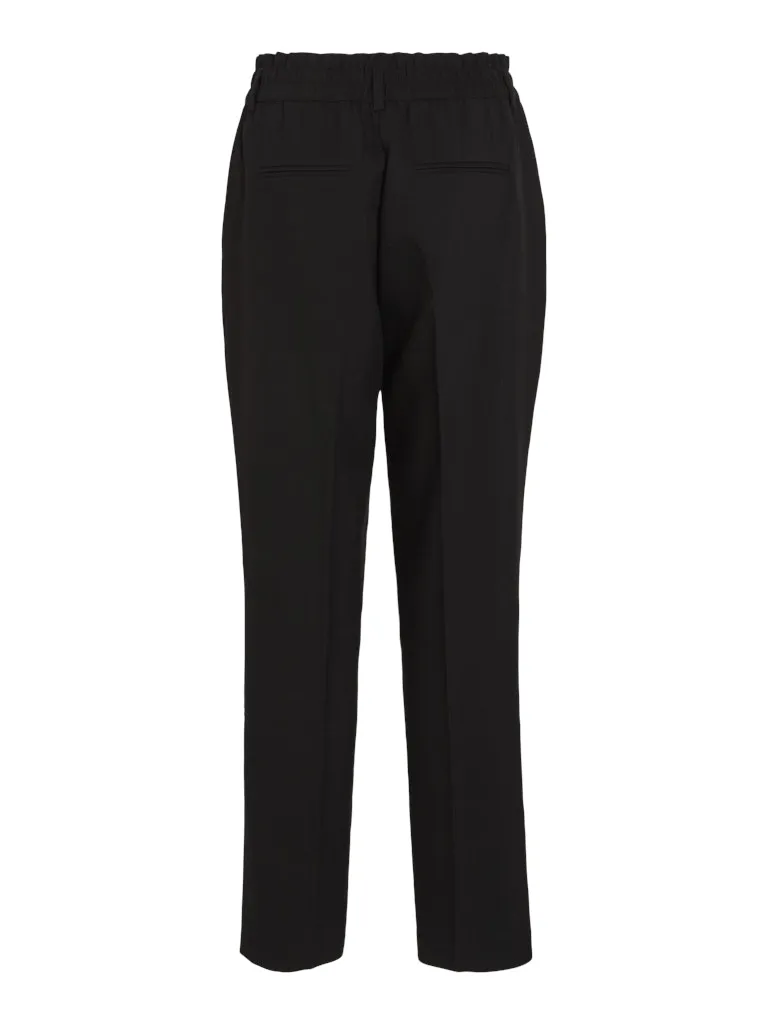 Vila Womens Selma Ella HW Pant Black Beauty