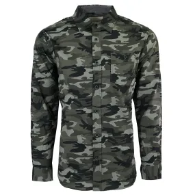 Weatherproof Men's Vintage Camo L/S Shirt