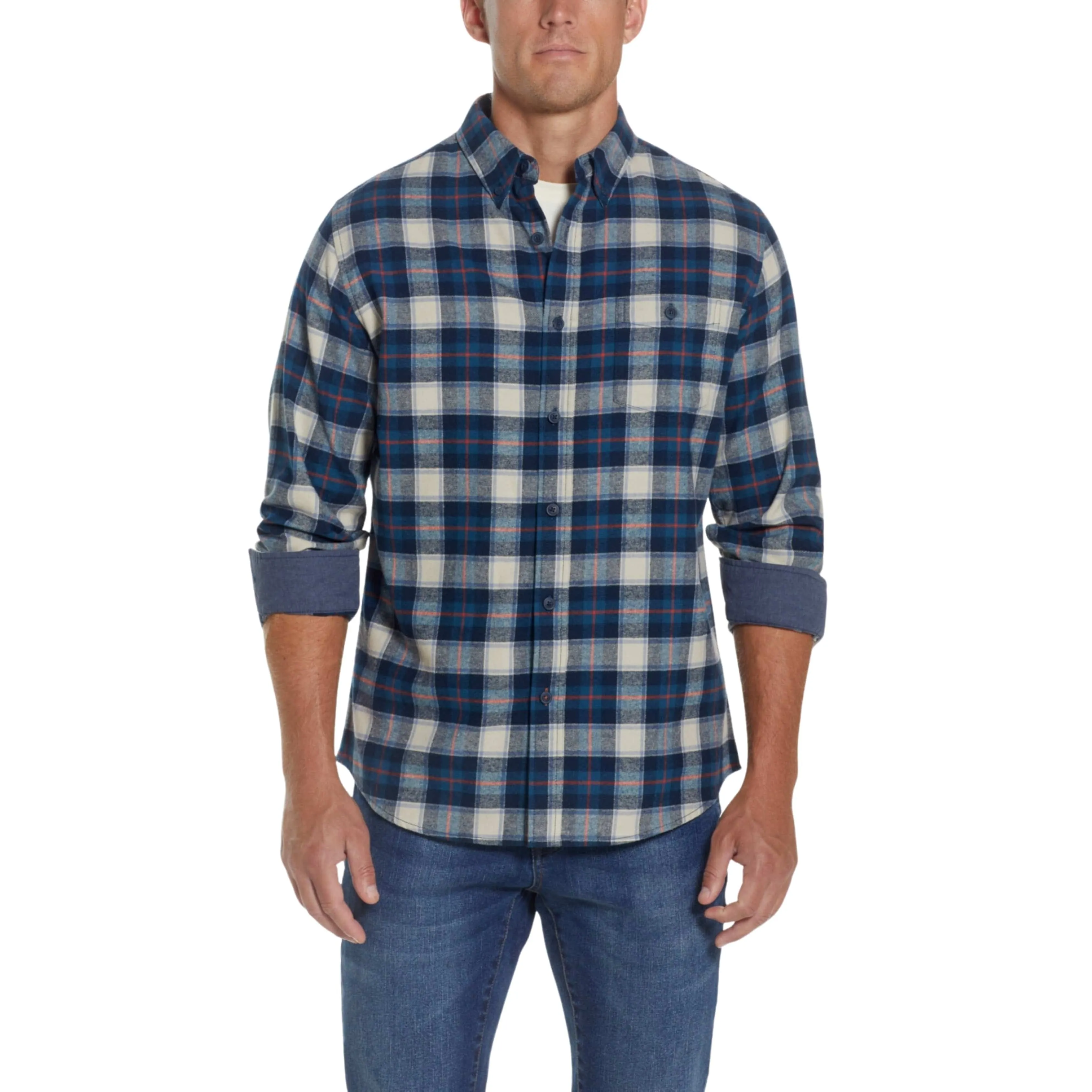 WEATHERPROOF - Vintage Men's Antique-Like Flannel Shirt