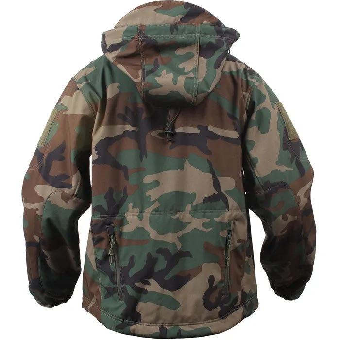 Woodland Camouflage - Tactical Special Operations Soft Shell Jacket